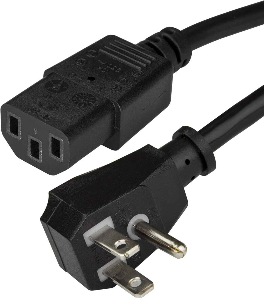 StarTech.com 6ft (2m) Computer Power Cord | Power Supply Cable Computer