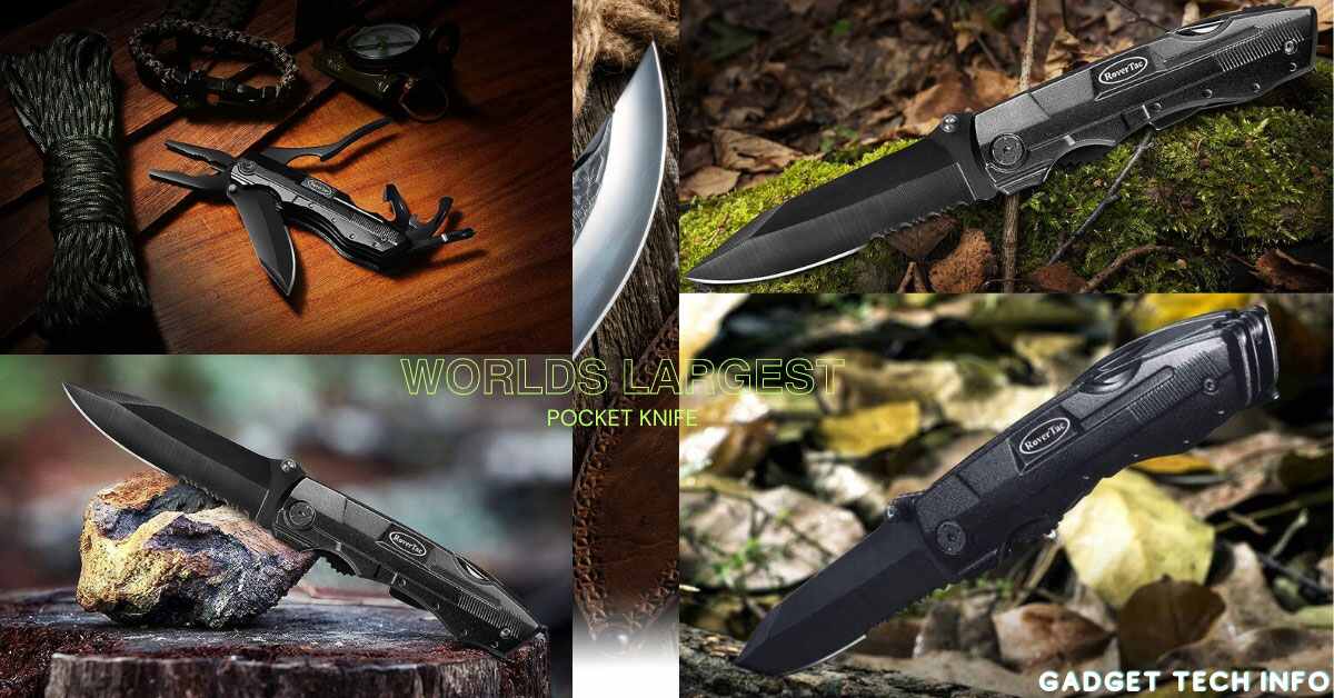 RoverTac Pocket Knife Multi Tool Tactical Knife Multitool Knife